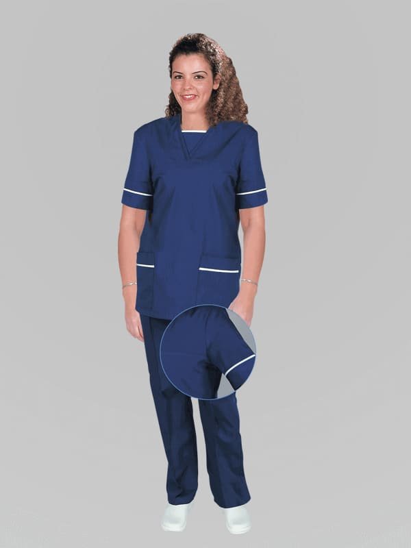 Buy UNIFORM CRAFT Female Nurse Uniform  Hospital Staff, clinics, Home ,  Nanny Uniforms for Women made of Polyester-Cotton (XL, Light Blue) Online  at desertcartKUWAIT